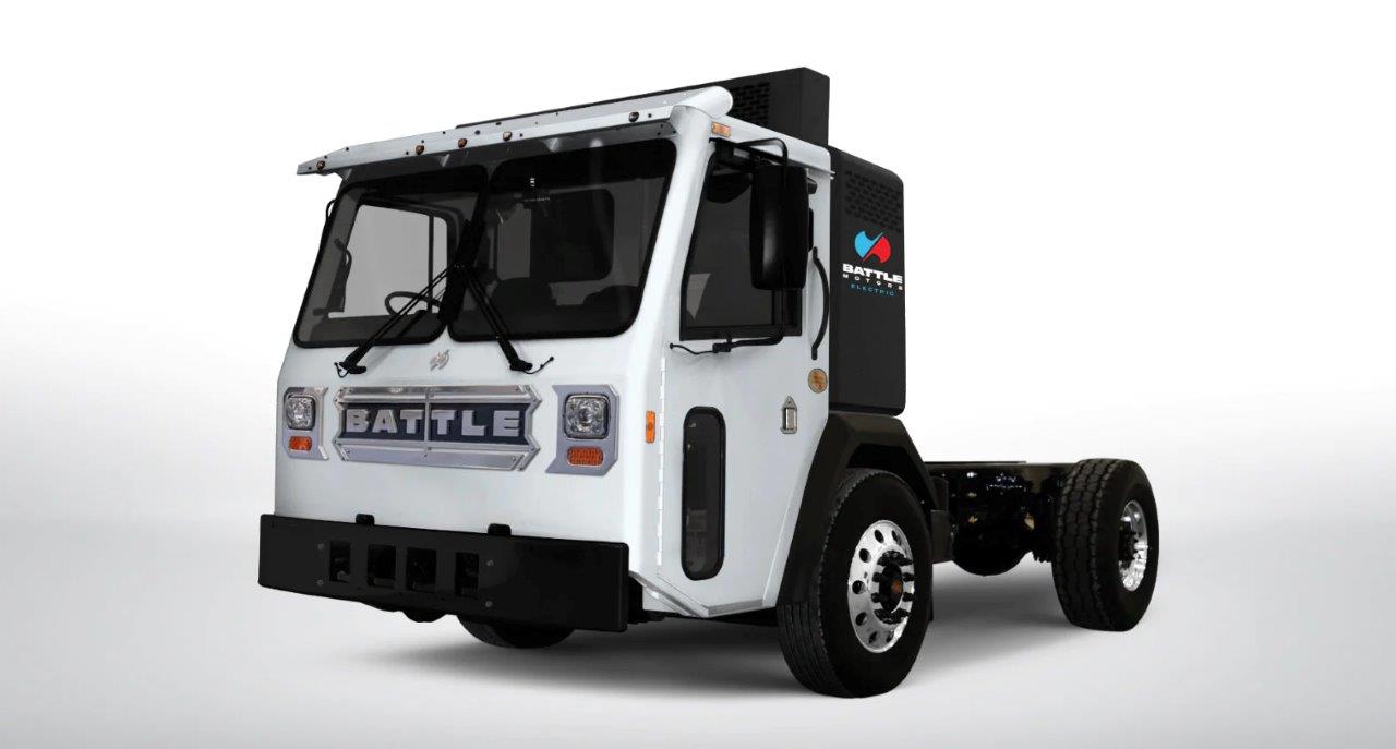 Electric Low Narrow Tilt Truck